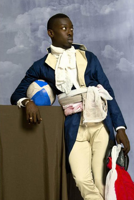 Omar Victor Diop, « Jean-Baptiste Belley », 2014, série « Diaspora », Collection Frac Nouvelle-Aquitaine MÉCA, Don des Amis du Frac en 2015, (c) Omar Victor Diop