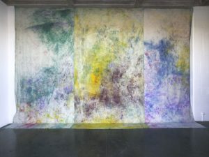 Jessica Warboys, « Sea Painting, Dunwich, Summer 2011 », 2011, Collection Frac Aquitaine, © Jessica Warboys, Photo J.C. Garcia