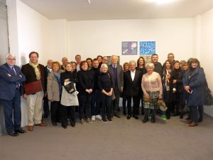 Le 2 mars 2018, les membres des Amis du Frac Aquitaine étaient nombreux pour la remise officielle des œuvres de Simon Rayssac et de Daniel Firman au Frac Aquitaine.
